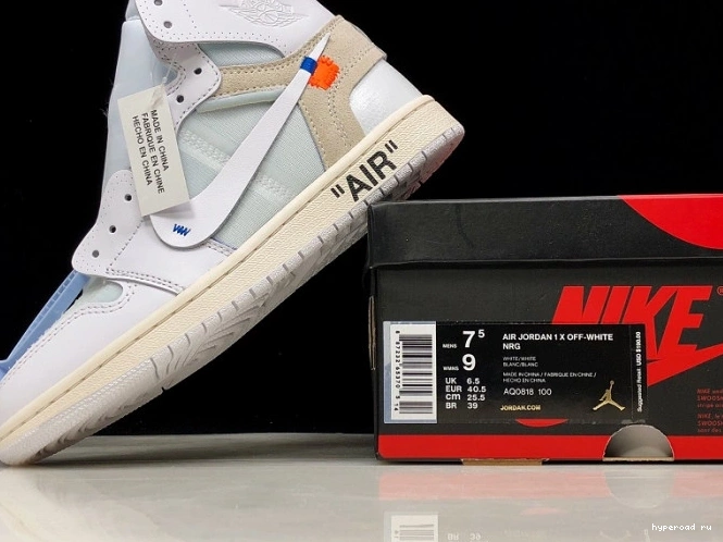 AQ0818-100 1 White High Air Retro Off-White Jordan 0908